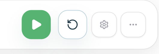 Host timer toolbar showing Start, reset, settings, and more actions controls